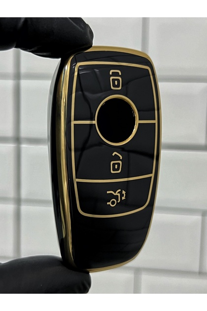 Mercedes B C E Series C180 C200 W205 W213 E200 300 Key Case Black