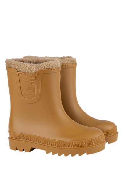 W10290 TOKIO BORREGUITO Karamel Unisex Çocuk Yağmur Çizmesi