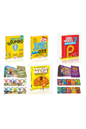 Model Eğitim Yayınları 3. Sınıf Olimpiyat Sorularıyla Jumbo Soru