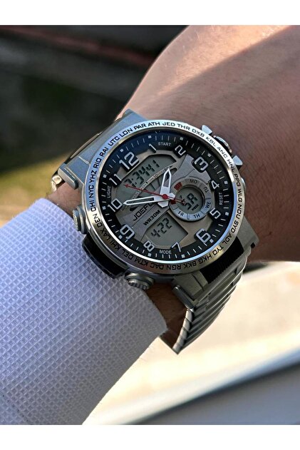 Joefox JOE-KJ02 Joefox Digital&Analog Kronmetre+Takvim+Alarm+