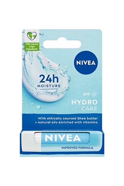 NIVEA HYDRO CARE DUDAK BAKIM KREMİ 4,8G