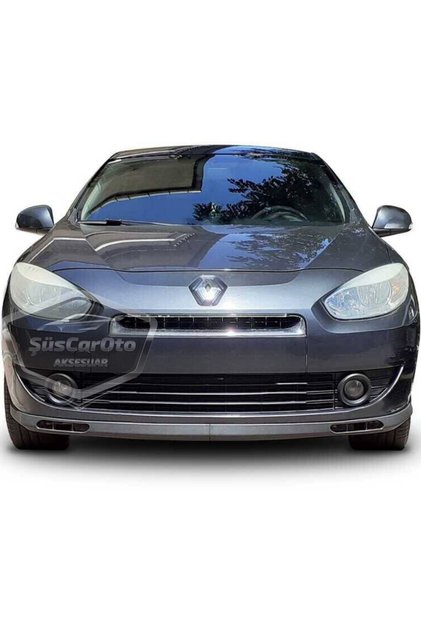 Renault Fluence 2009-2016 Uyumlu Üniversal Laguna Lip Esnek Ön Lip 2 Parça Tampon Altı Karlık Ön Ek