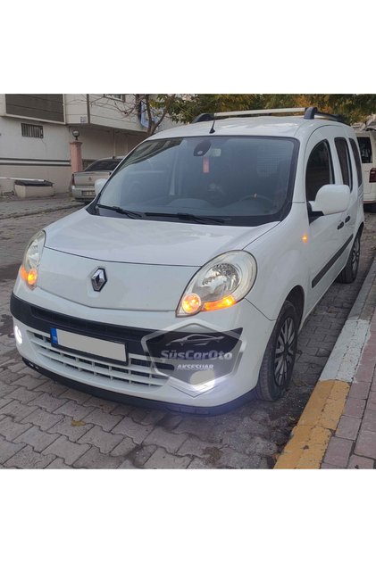 Renault Kangoo 2 2008-2021 Uyumlu Üniversal Laguna Lip Esnek Ön Lip 2 Parça Tampon Altı Karlık Ön Ek