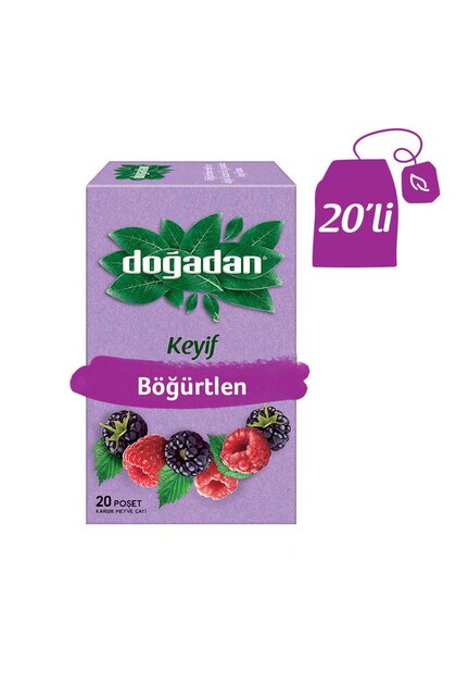 Blackberry Tea Bag 20'Li