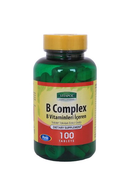 Vitamin B Complex 100 Tablets