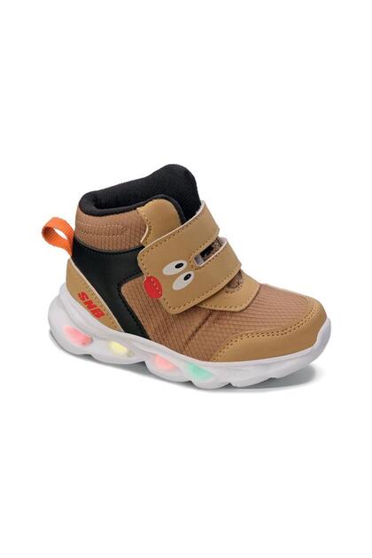 128Y9206 22-25 Işıklı Çocuk Spor Bot
