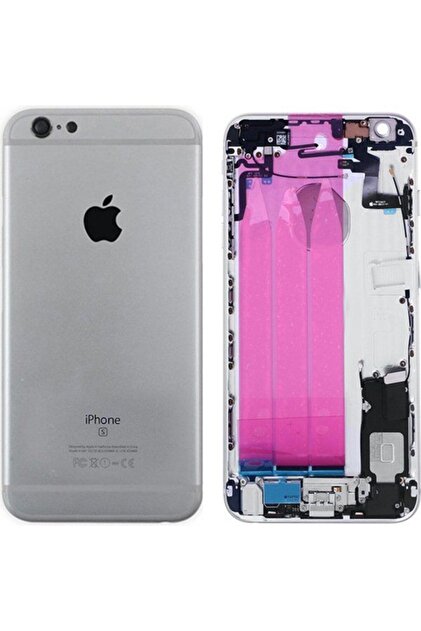 Genel Markalar İphone 6S Plus Kasa Full Dolu Uzay Grisi Siyah