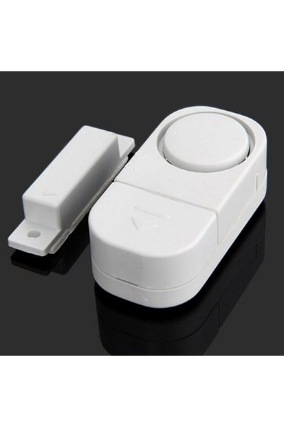 Genel Markalar Pilli Kapı Pencere Mini Alarm Yüksek Sesli Hırsız Savar Alarm - 8