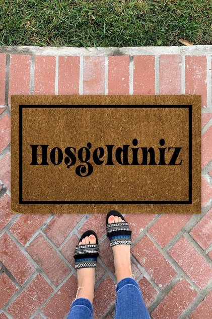 Egolar Frame Indoor and Outdoor Decorative Multi-Purpose Door Mat