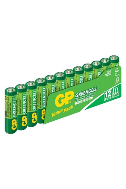 Gp Greencel R03 Aaa Boy Ince Çinko Kalem Pil 12'li Paket Gp24g-vs12