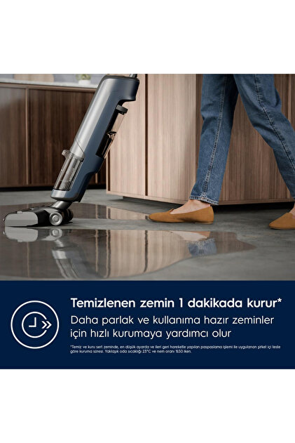 Electrolux Ultimate 800 EW81U3DB 21.6 V Islak Ve Kuru Dikey Şarjlı