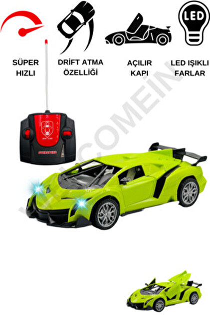 welcomein Oyuncak Uzaktan Kumandalı Şarjlı Kapıları Ve Bagajı