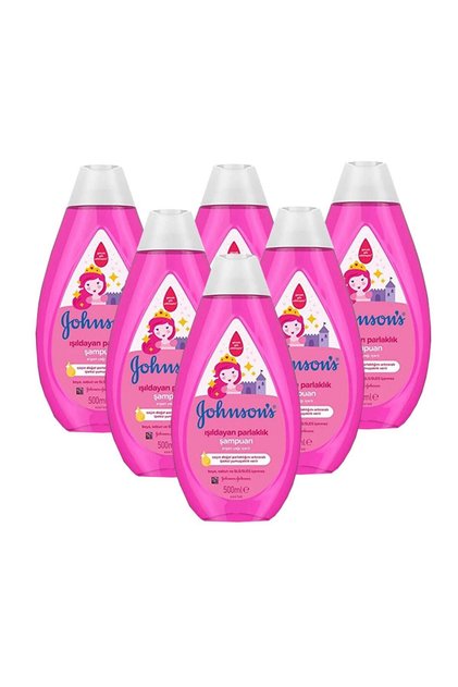 Johnson's Baby - 500 ml Shine and Shine Baby Shampoo, Pack of 6