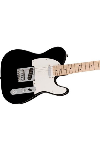 SQUIER Sonic Telecaster Akçaağaç Klavye Siyah Elektro Gitar
