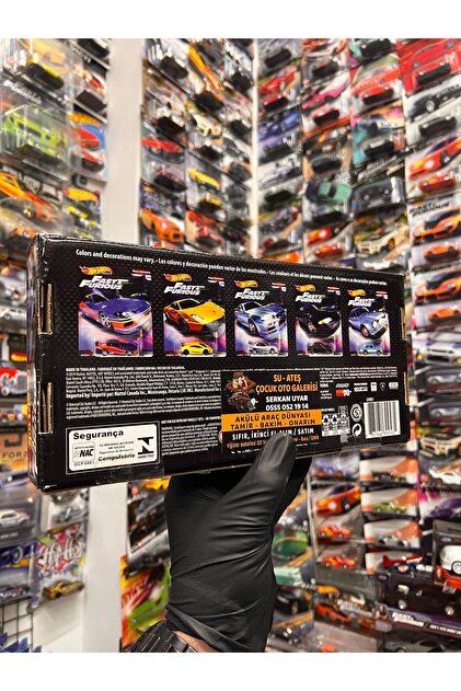 HOT WHEELS Fast Imports (Fast and Furıous) 5'li set 1.64 ölçek