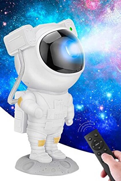 Petrix 1822 Uzaktan Kumandalı / Bluetooth Astranot Projektör Gece