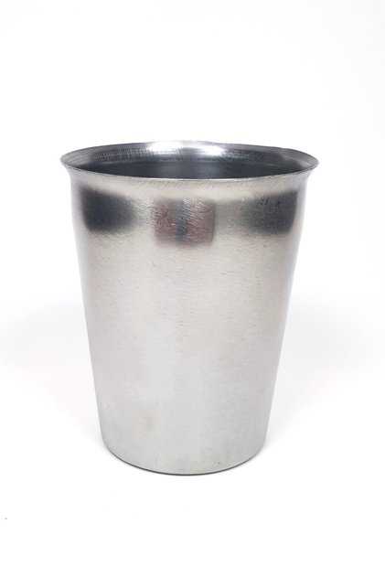 2 adet Metal Su Bardağı Paslanmaz Çelik 220 ml