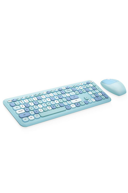 Miiiiiページ② Microcase Mofii 666 2.4G Kablosuz Karışık Renkli Klavye ve Mouse