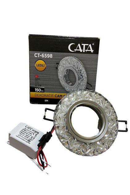 Cam Spot Sim Kristal Led Çerçeve Takım Halinde Gün Işığı