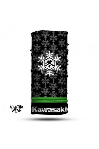 Kawasaki Desenli Boyunluk Buff Baf Bandana Saç Bandı