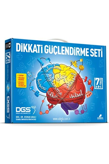 Adeda Yayınları Bilsem Sınav Hazırlık Seti - 7 Yaş - Osman Abalı