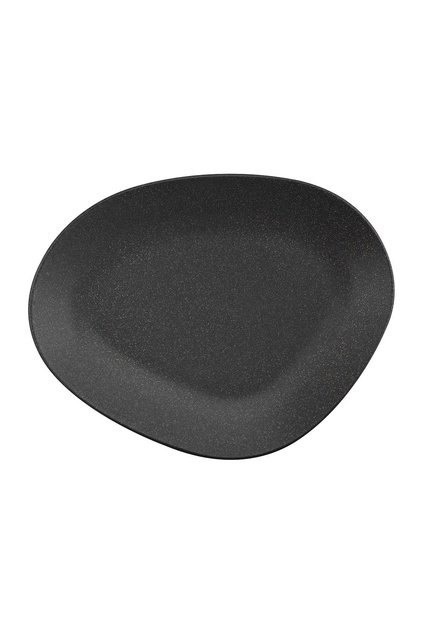 BUTAHYA PORCELAIN GALAXY MAT 30 CM FLAT PLATE MIX GRANULE ANTHRACITE