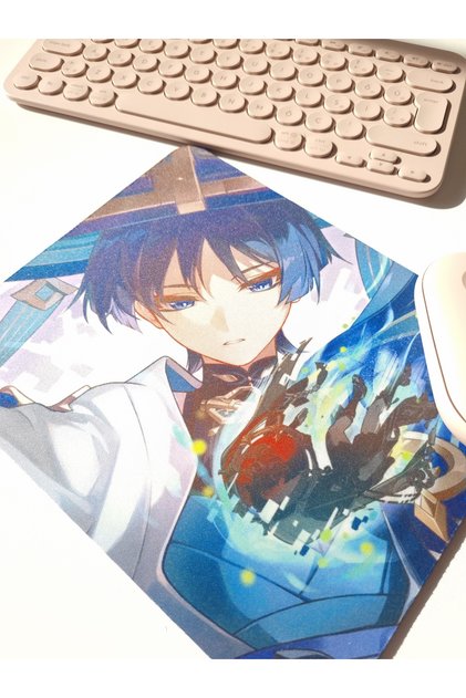 Genshin İmpact Mousepad 23x19 Cm