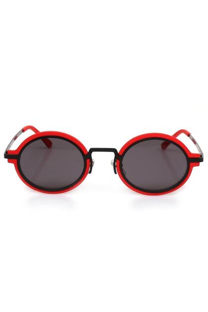 Red Framed Women's Sunglasses with Black Glass Ae2207c10
