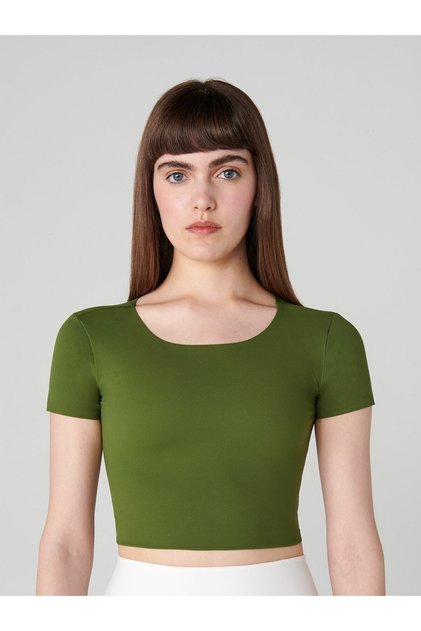 Push Up Light Crop Top