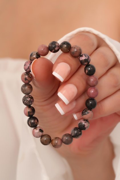 Rhodonite Stone Bracelet