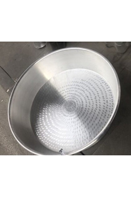 Aluminum ironless deep paste molasses pan & mesh 92cm