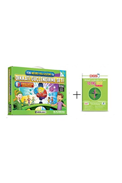 【ディグダ】OGKush 10 SweetSkunk 10 Adeda Yayınları Dikkati Güçlendirme Seti 10 Yaş Görsel Dikkat