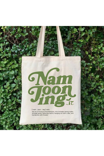 Bts Namjooning Tote Bag Cloth Bag