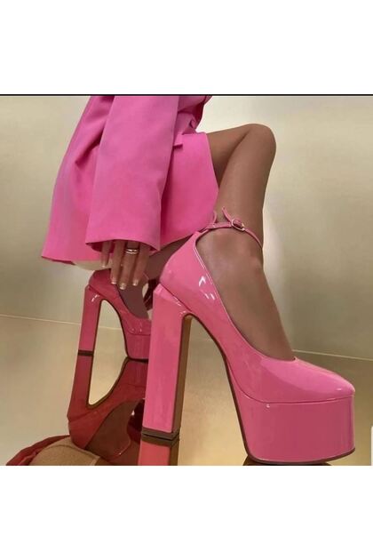 Patent Leather Platform Shoes