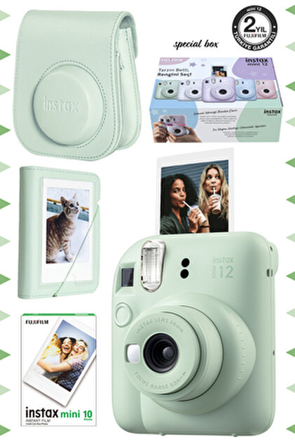 FILM CAMERA STYLE など6冊セット Fujifilm Instax mini 12 Mavi Fotoğraf Makinesi-10'lu Film-Mini