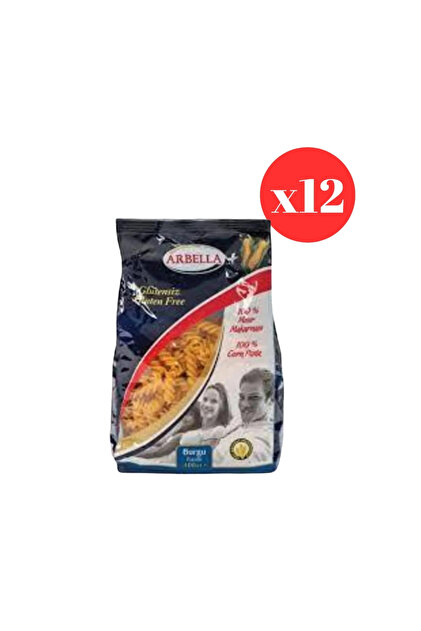 GLUTENSİZ Burgu Makarna 400 Gr 12 Adet