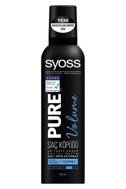Syoss Pure Volume Saç Köpüğü - 2