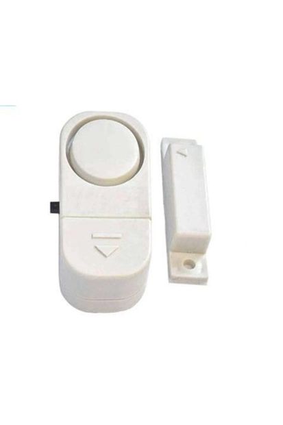 Genel Markalar Pilli Kapı Pencere Mini Alarm Yüksek Sesli Hırsız Savar Alarm - 6