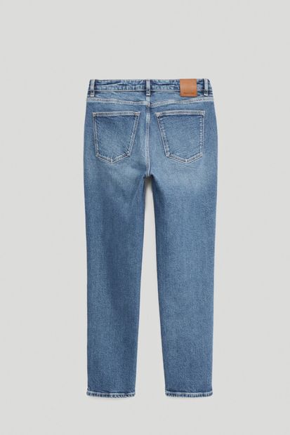 Massimo Dutti Kadın Crop Slim Fit Pantolon 05058656 - 3