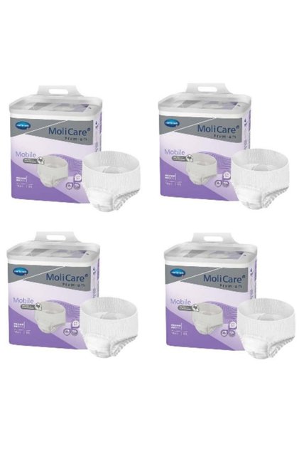 Molicare Premium Mobile 8 Drop Panty Diapers Purple Large 14 Pcs (4 Pack)