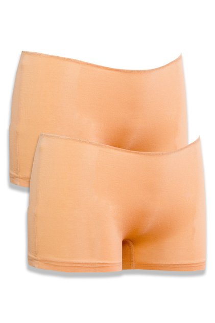 2-Pack Women's Ten Modal Cotton High Quality Natural Boxers