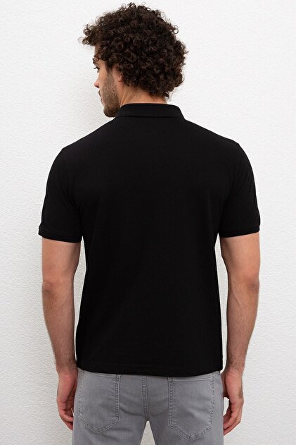 U.S. Polo Assn. Siyah Erkek T-Shirt - 3