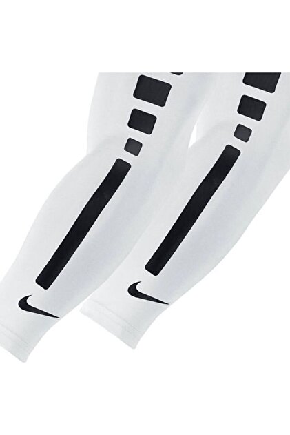 Nike Unisex Beyaz Pro Elite Sleeves 2.0 Basketbol Kolluk N