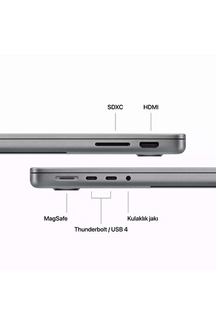 Apple MacBook Pro 14 inc M3 8CPU 10GPU 16GB RAM 512gb SSD Uzay