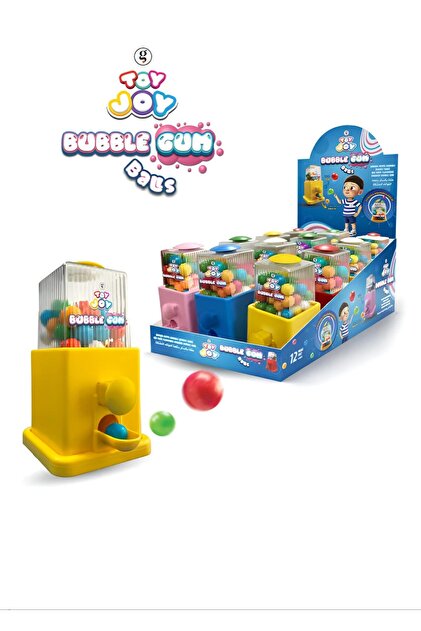 アニミューン５袋　sakie Toyjoy TOY JOY BUBBLE GUM BALLS SAKIZ MAKİNESİ 75 G x 12 Adet