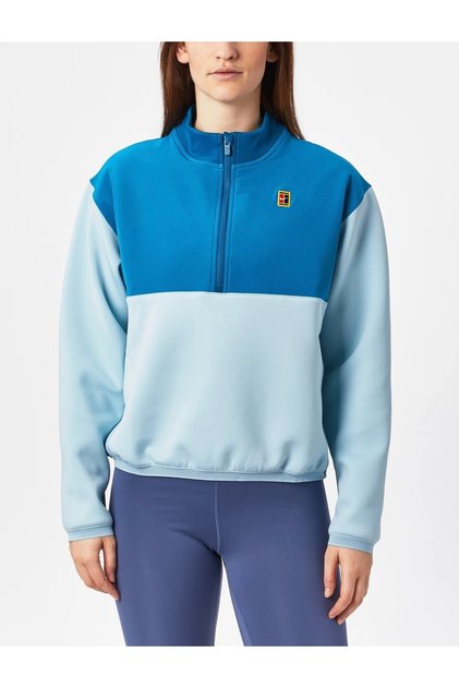 NikeCourt Dri-FIT Heritage Yarım Fermuarlı Kadın Tenis Ceketi BIG SPORT