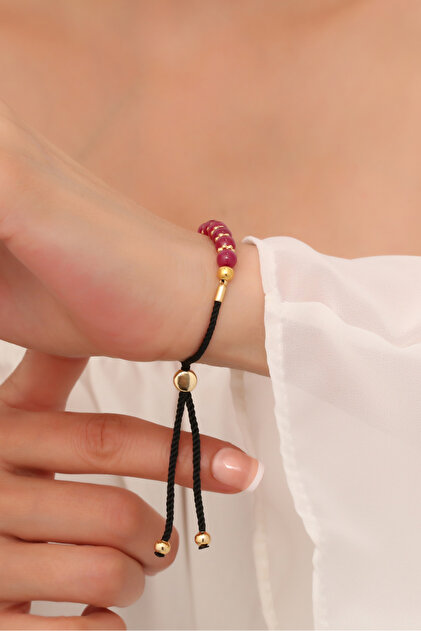 Ruby Stone Bracelet