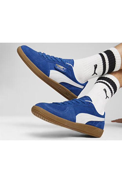 Puma Palermo Lth Erkek Günlük Ayakkabı Mavi Sneaker - Fiyatı