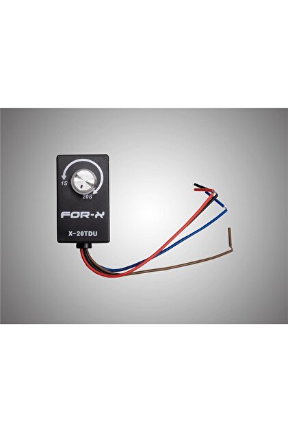 For-X X-20TDU TİME DELAY UNİT AMFİ KAPANIŞ ZAMANLAYICI - Fiyatı