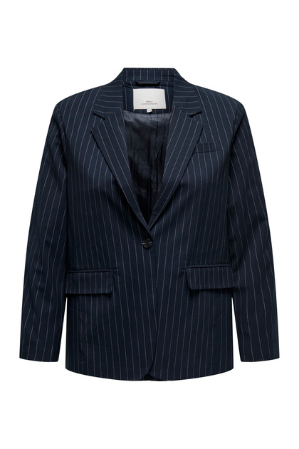 CARDAMIE L/S PINST SLIT OVS BLAZER TLR